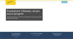 Desktop Screenshot of fondazionelaliante.it